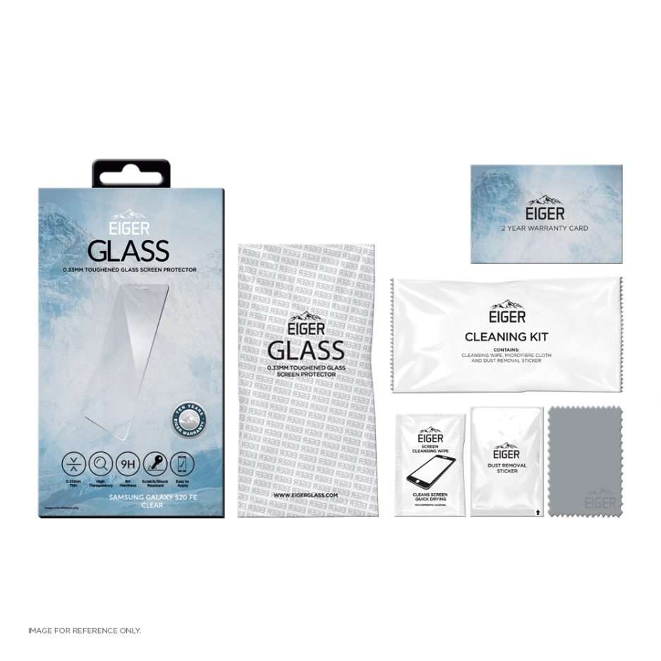 Eiger Glass Screen Protector for Samsung Galaxy S20 FE