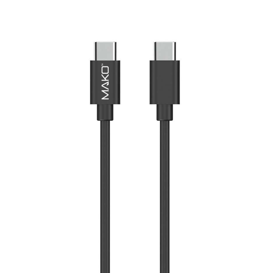 Cable for USB-C to USB-C, 60W, USB 2.0, 1M